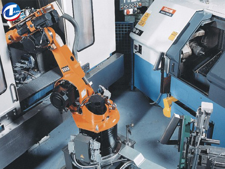Robot loading and unloading application Robot loading and unloading application
